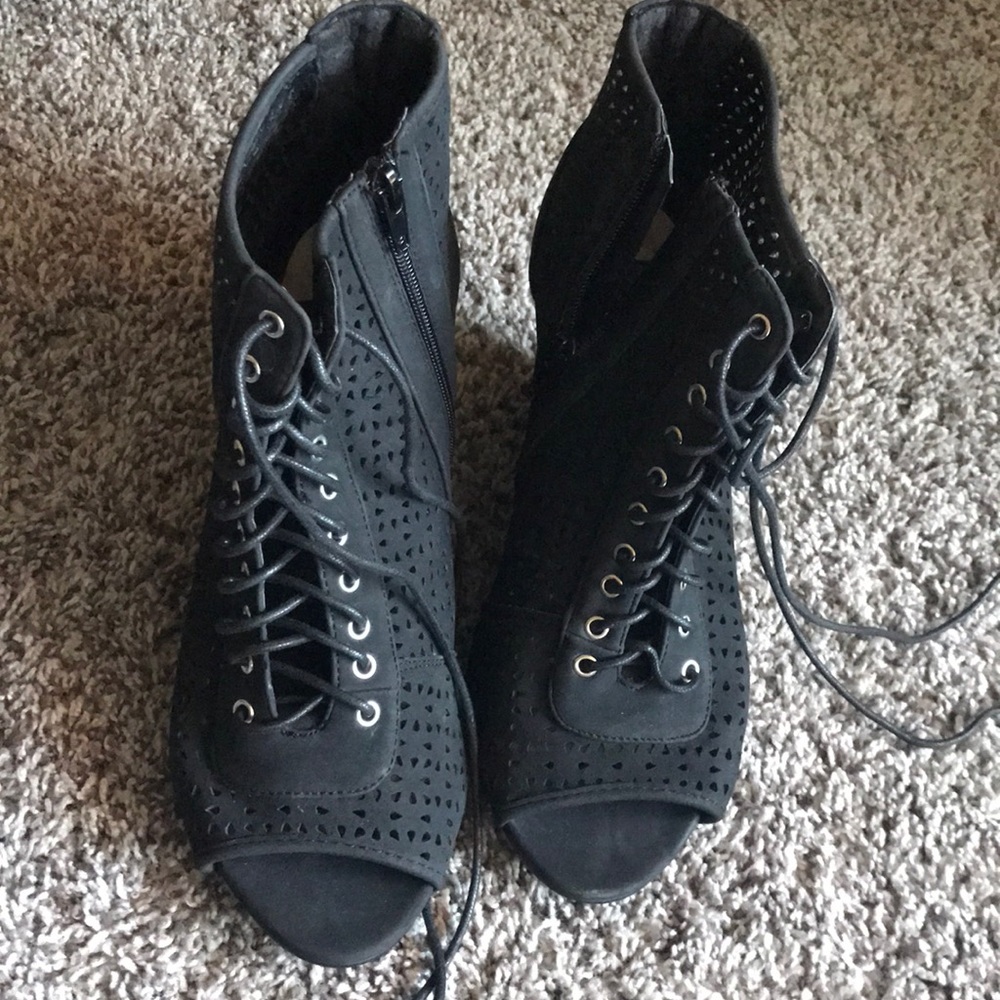 Black torrid booties